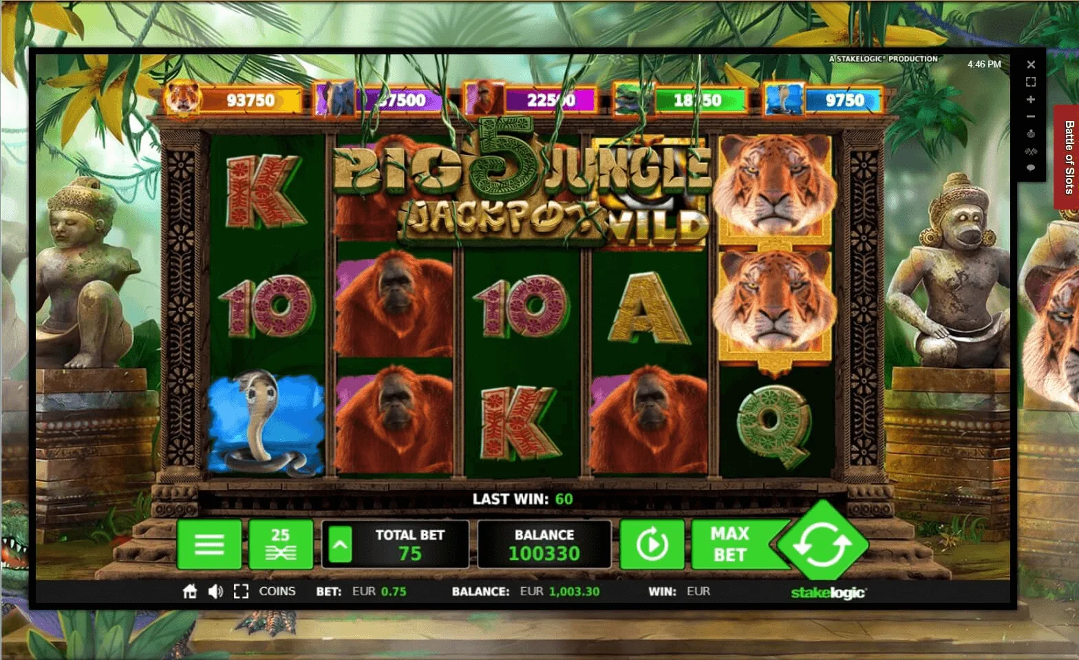 Big5 Jungle Jackpot onlayn uyasi