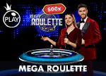  Mega Roulette ऑनलाइन कैसीनो में 1 win